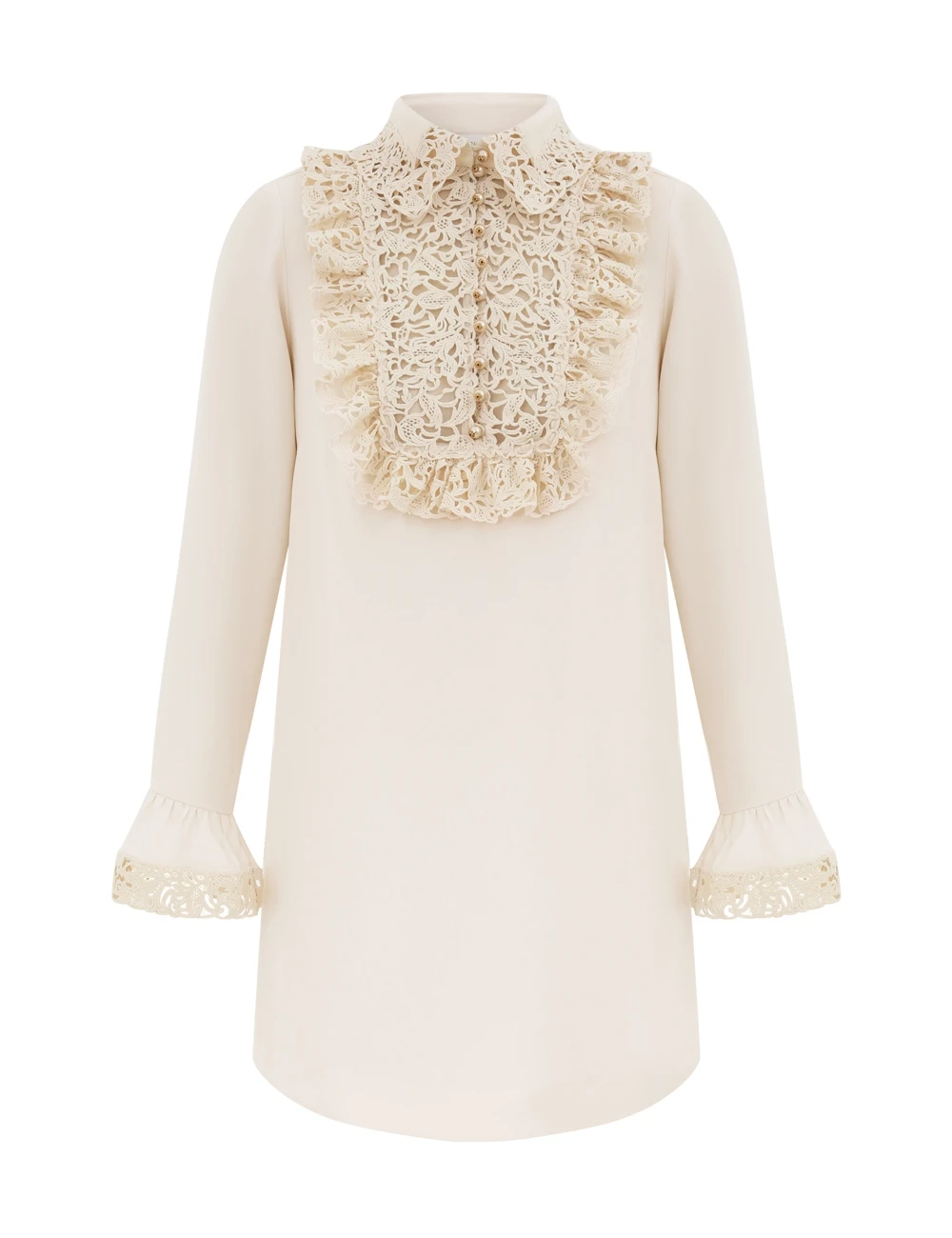 Zimmermann Lace Trim Shift Dress | Ready to Wear 2025 Collection Luxury Shoes Elevate your elegance in this Zimmermann Dresses from the 2025 resort wear edit