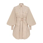Zimmermann Memento Utility Mini Dress | Ready to Wear 2025 Collection Luxury Shoes Elevate your elegance in this Zimmermann from the 2025 resort wear edit