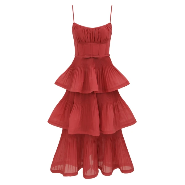 Elevate your elegance in this Zimmermann Dresses   from the 2025 resort wear edit