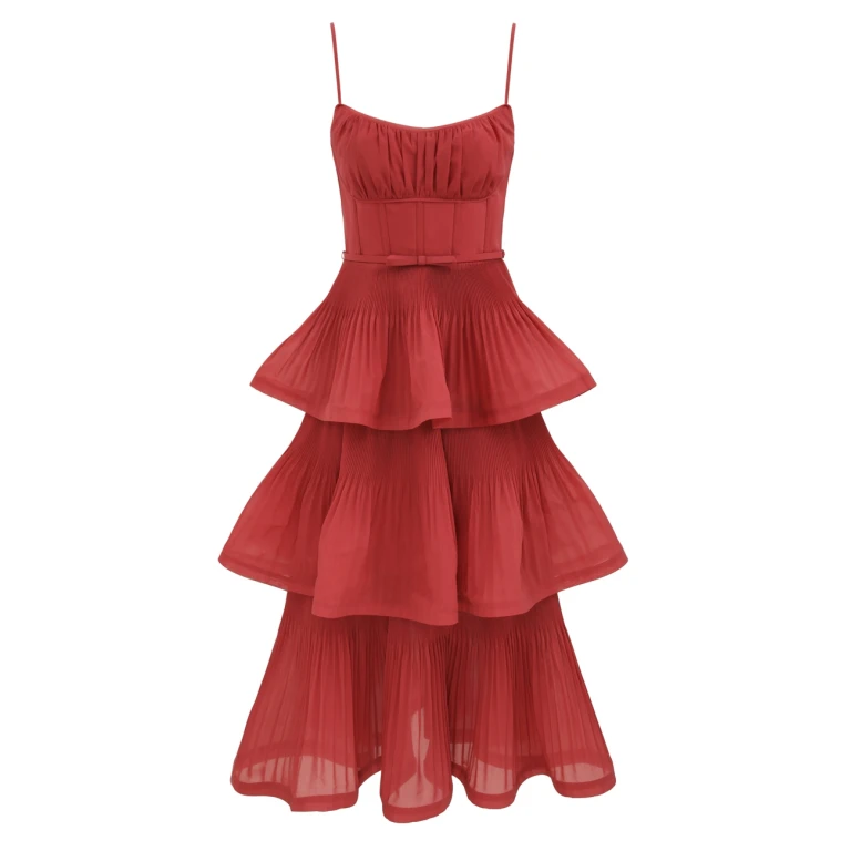 Elevate your elegance in this Zimmermann Dresses   from the 2025 resort wear edit