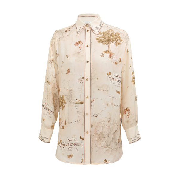 Elevate your elegance in this Zimmermann Tops   from the 2025 resort wear edit