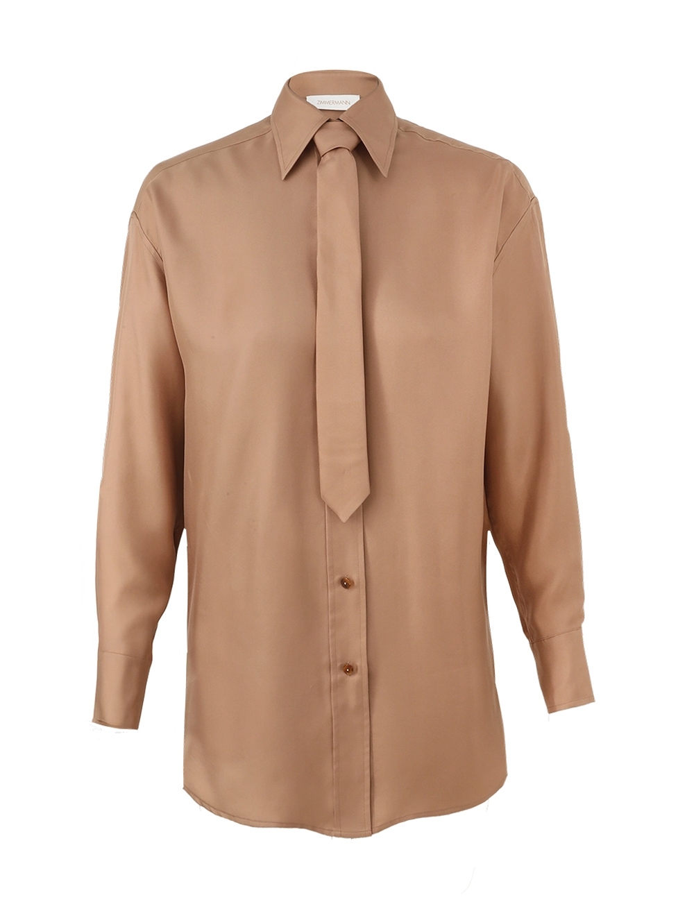 Zimmermann Relaxed Tie Shirt