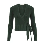 Zimmermann Rib Wrap Cardigan | Ready to Wear 2025 Collection Luxury Shoes Elevate your elegance in this Zimmermann Knitwear from the 2025 resort wear edit