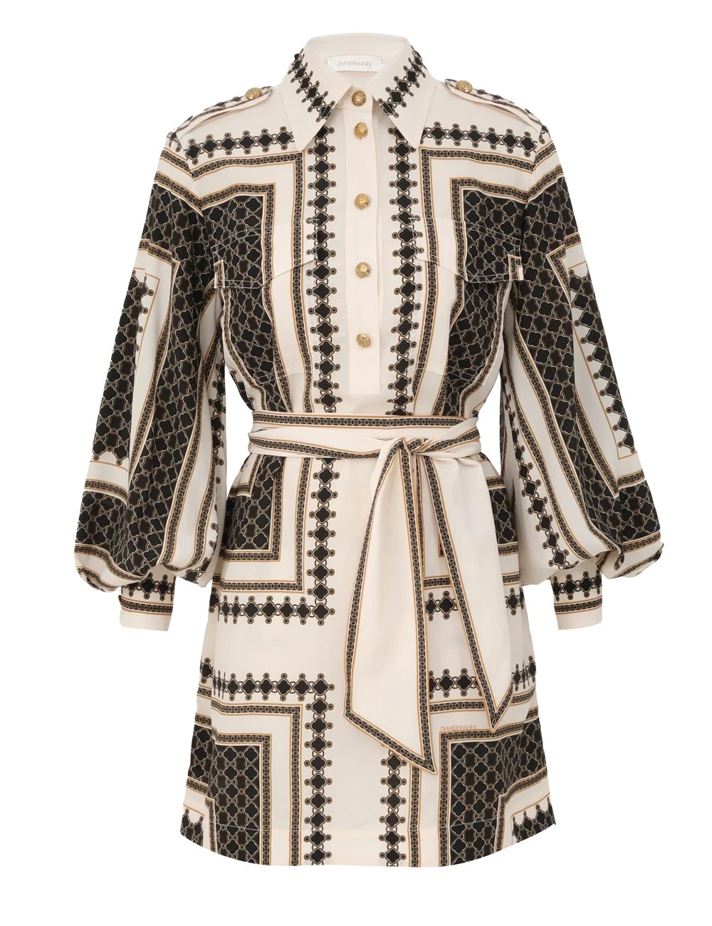 Zimmermann Scarf Mini Dress | Ready to Wear 2025 Collection Luxury Shoes Elevate your elegance in this Zimmermann Dresses from the 2025 resort wear edit