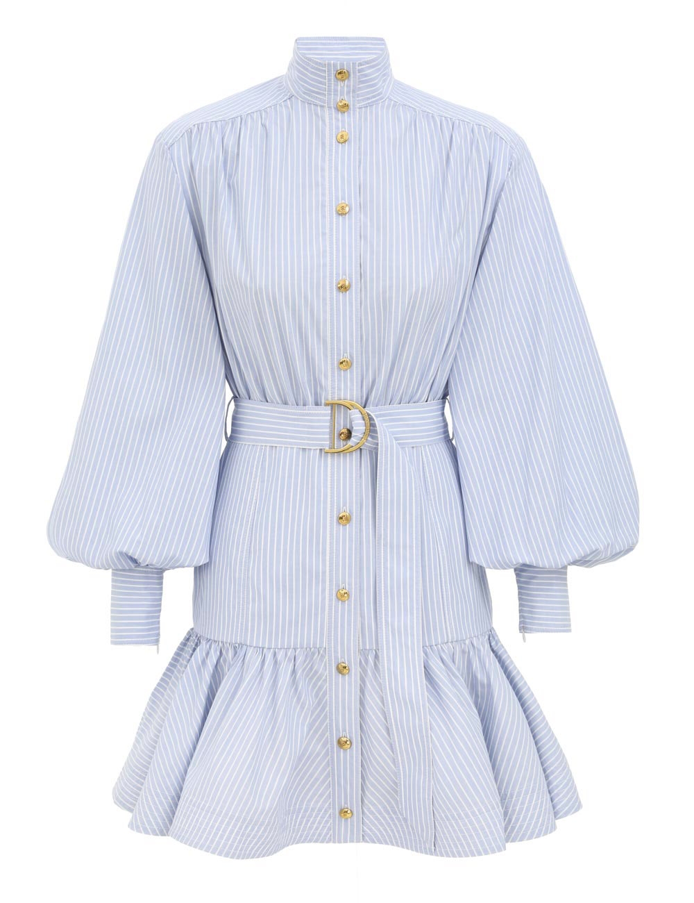 Zimmermann Stripe Utility Mini Dress
