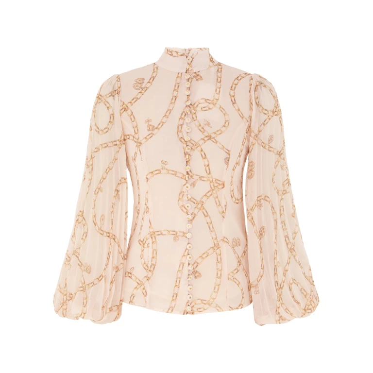 Elevate your elegance in this Zimmermann Tops   from the 2025 resort wear edit