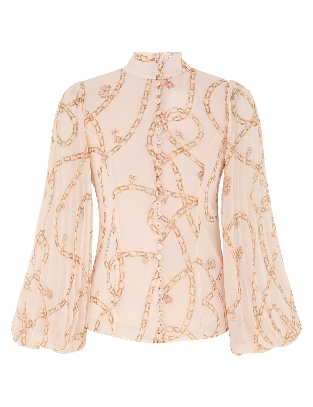 Zimmermann Sunray Pleated Blouse