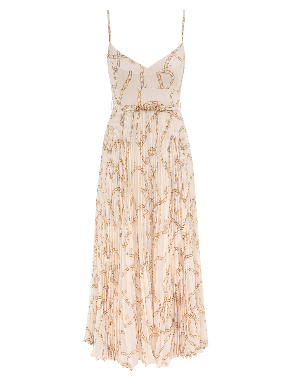 Zimmermann Sunray Pleated Picnic Dress
