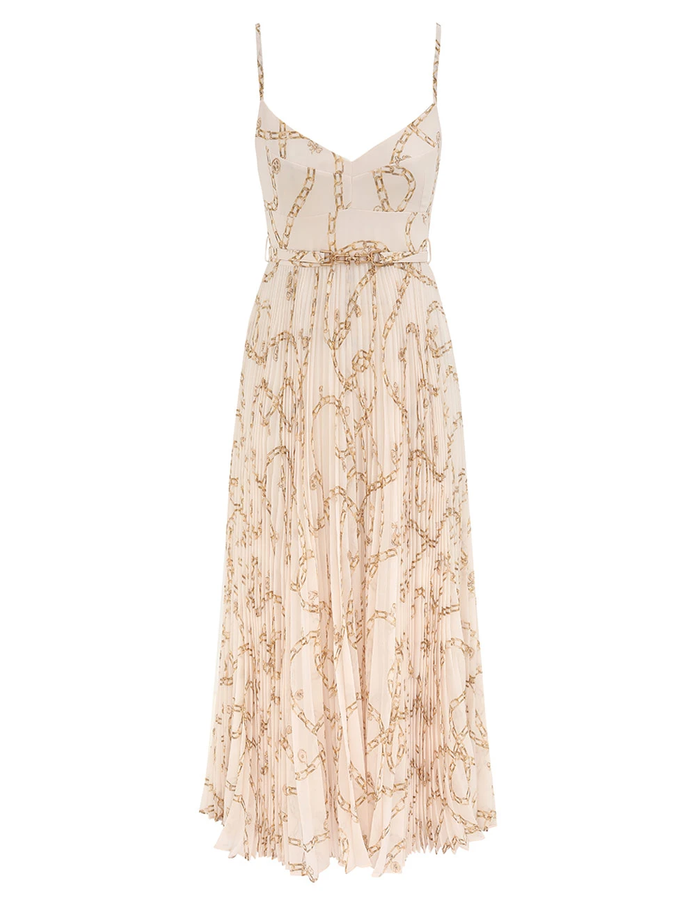 Zimmermann Sunray Pleated Picnic Dress | Ready to Wear 2025 Collection Luxury Shoes Elevate your elegance in this Zimmermann Dresses from the 2025 resort wear edit