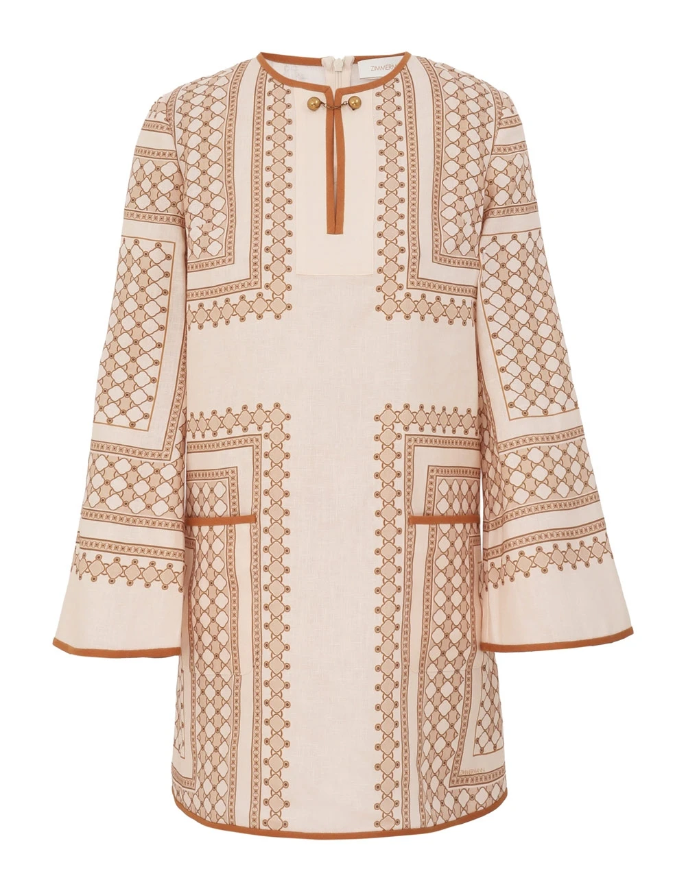 Zimmermann Tunic Mini Dress | Ready to Wear 2025 Collection Luxury Shoes Elevate your elegance in this Zimmermann Dresses from the 2025 resort wear edit