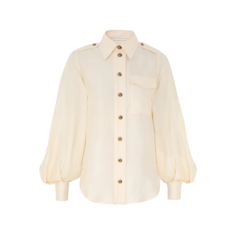 Elevate your elegance in this Zimmermann Tops   from the 2025 resort wear edit