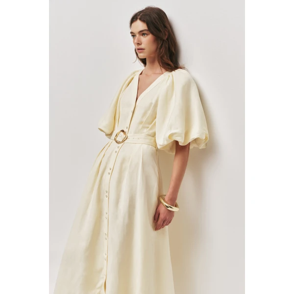 Portrait Midi Dress