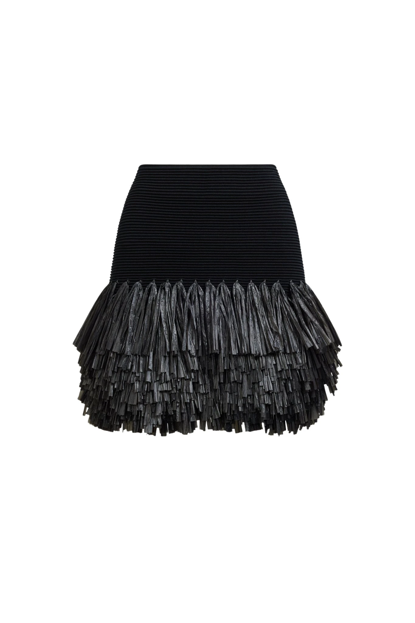 Aje-aus-Skirts-Agave-Knit-Raffia-Mini-Skirt-202575254_nobg Aje luxury Clothing from Luxury Handbags Marketplace