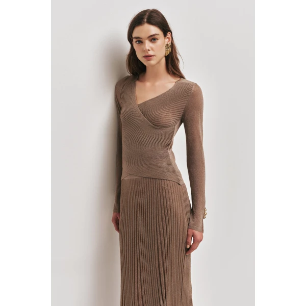 Classique Knit Midi Skirt