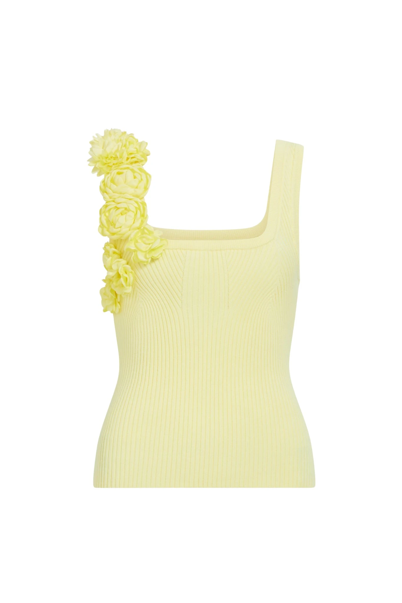 Aje-aus-Tops-Emmy-Flower-Knit-Tank-2025-582834_nobg Aje Yellow Tops