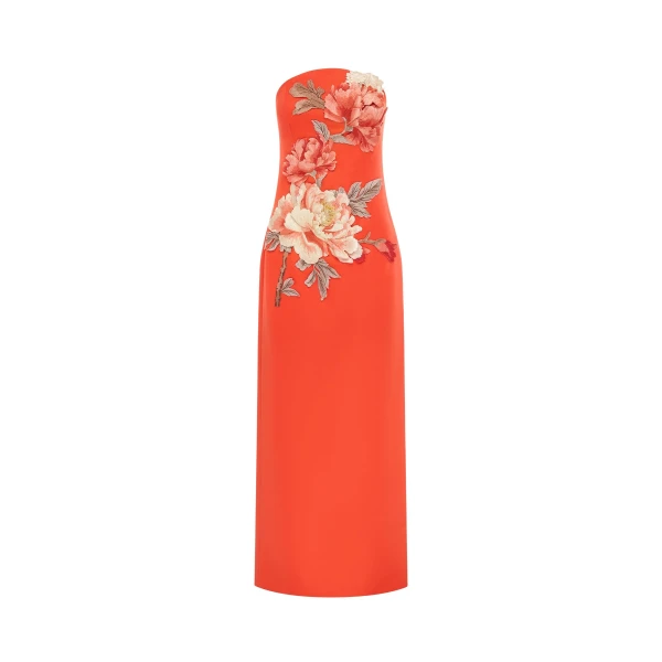 Leo Lin Orange Dresses luxury Clothing from  Luxury Handbags Marketplace