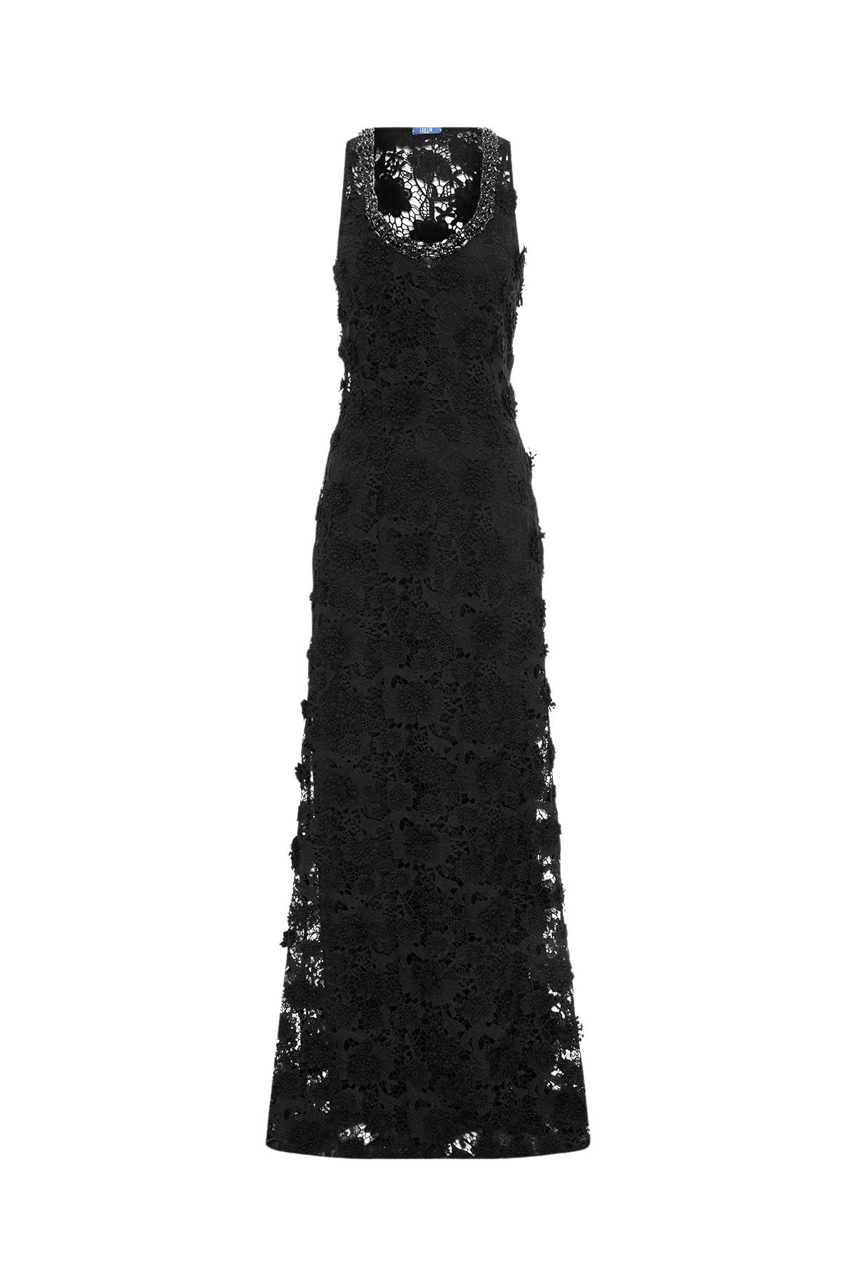 Leo Lin Helena Lace Embellished Maxi Dress