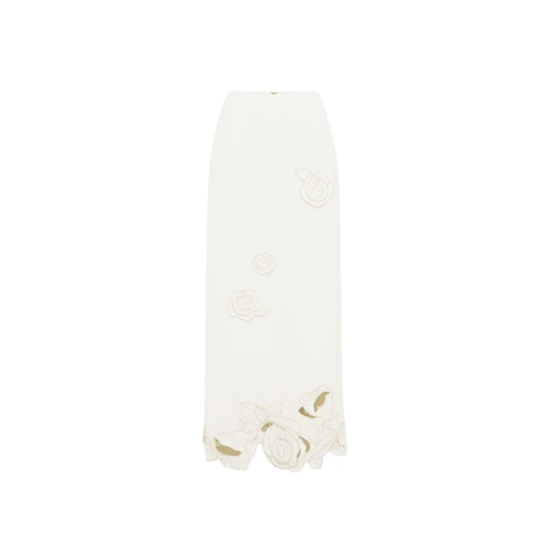 Leo Lin Ivory Skirts luxury Clothing from  Luxury Handbags Marketplace