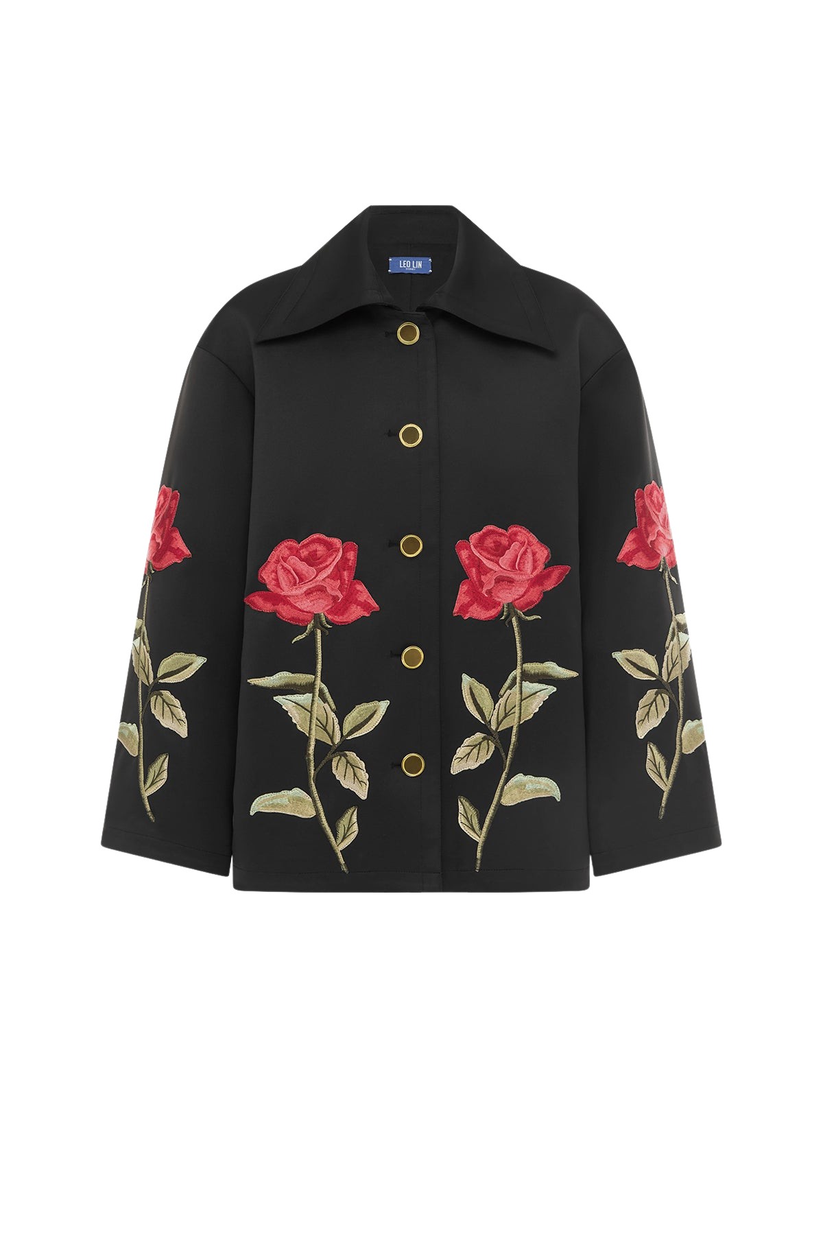 Leo Lin Leyna Embellished Rose Jacket