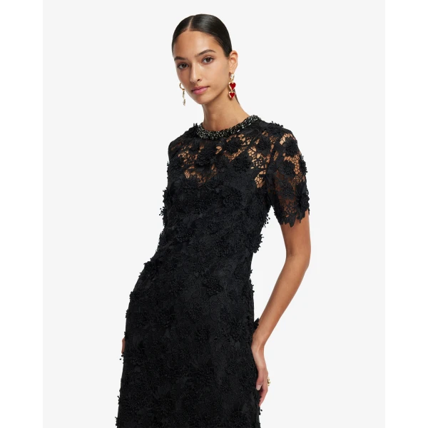 Slip included - Lace Midi Dress from Luxury Shoes 