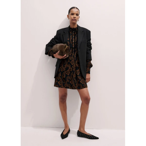 Me + Em A-Line Short Dress – luxury British Multi in Me and Em exclusively at Luxury Shoes 