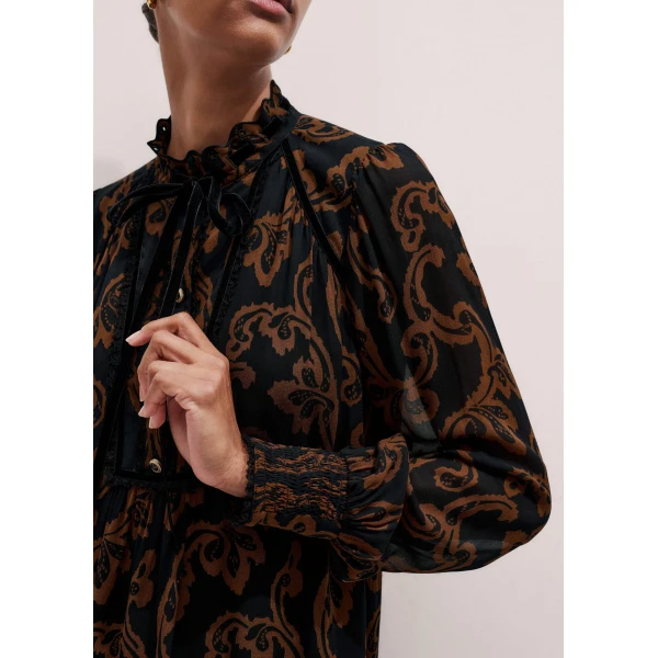 Me and Em A-Line Short Dress – luxury British Black in Me and Em exclusively at Luxury Shoes 