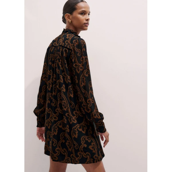 Me and Em A-Line Short Dress – luxury British Black in Me and Em exclusively at Luxury Shoes 