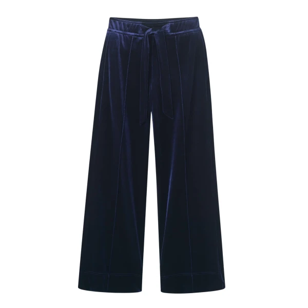Me and Em AM-PM Fluid Track Pant – luxury British Blue in Me and Em exclusively at Luxury Shoes 