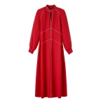 Me and Em AM-PM Maxi Dress – luxury British Red in Me and Em exclusively at Luxury Shoes 