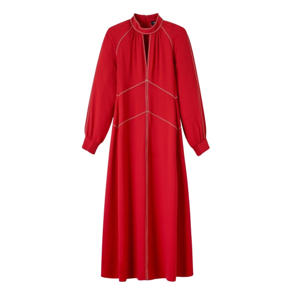 Me and Em AM-PM Maxi Dress – luxury British Red in Me and Em exclusively at Luxury Shoes 