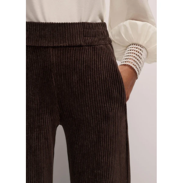 Me and Em AM-PM Palazzo Pant – luxury British Brown in Me and Em exclusively at Luxury Shoes 