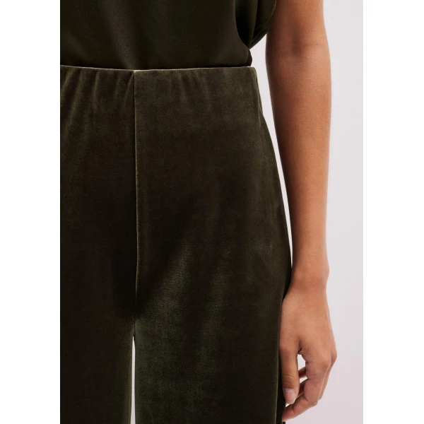 Me and Em AM-PM Palazzo Pant – luxury British Green in Me and Em exclusively at Luxury Shoes 