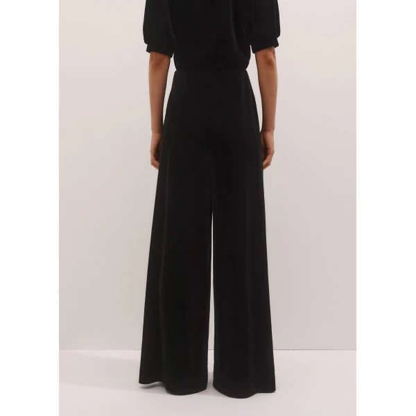 Me and Em AM-PM Palazzo Pant – luxury British Black in Me and Em exclusively at Luxury Shoes 