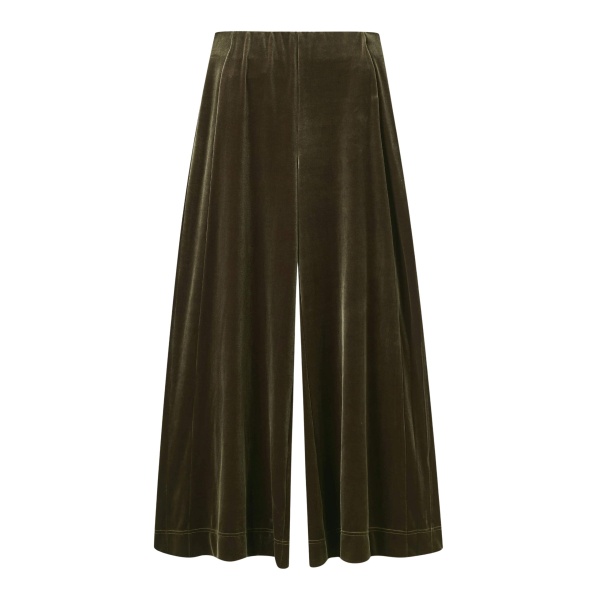 Me and Em AM-PM Palazzo Pant – luxury British Green in Me and Em exclusively at Luxury Shoes 