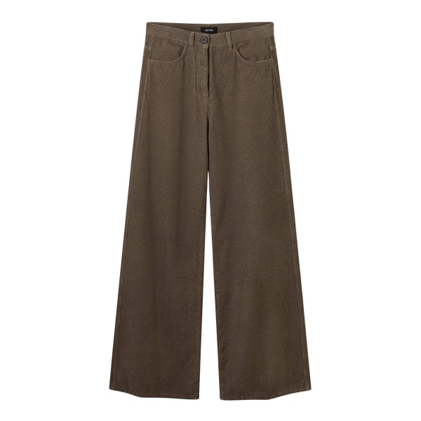 Me and Em AM-PM Wide-Leg Pant – luxury British Brown in Me and Em exclusively at Luxury Shoes 