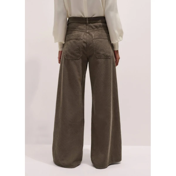 Me and Em AM-PM Wide-Leg Trouser – luxury British Grey in Me and Em exclusively at Luxury Shoes 