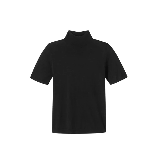 Me and Em Barely There Tee – luxury British Black in Me and Em exclusively at Luxury Shoes 