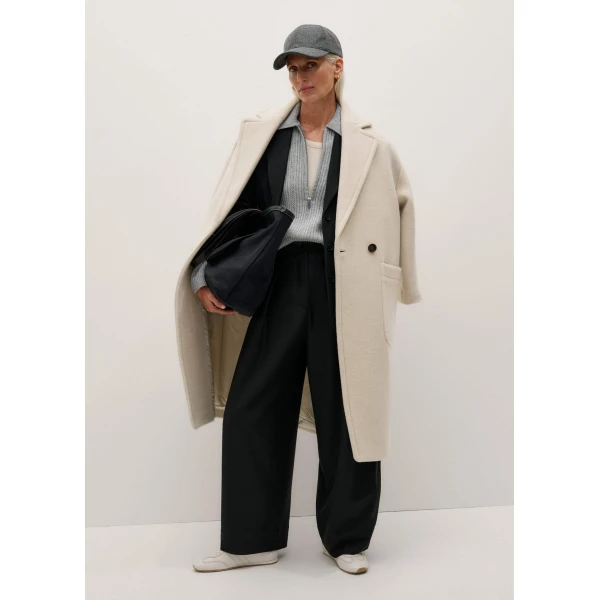 Me and Em Barrel Leg Pant – luxury British Black in Me and Em exclusively at Luxury Shoes 