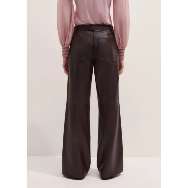 Me + Em Boot Cut Pant – luxury British Brown in Me and Em exclusively at Luxury Shoes 