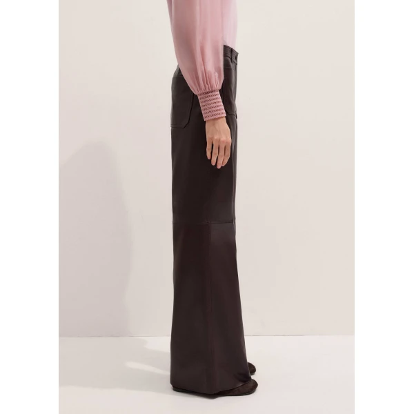 Me + Em Boot Cut Pant – luxury British Brown in Me and Em exclusively at Luxury Shoes 