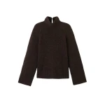 Me and Em Bouclé Sweater – luxury British Brown in Me and Em exclusively at Luxury Shoes 