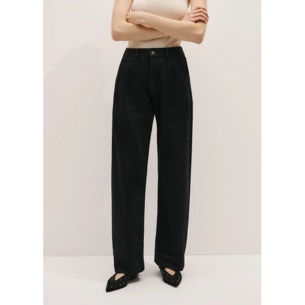 Me and Em Clever Jean – luxury British Black in Me and Em exclusively at Luxury Shoes 