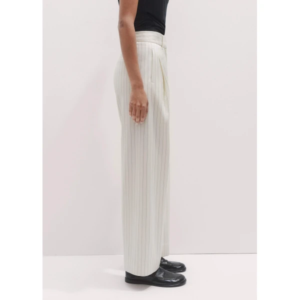 Me and Em Clever Pant – luxury British Ivory in Me and Em exclusively at Luxury Shoes 