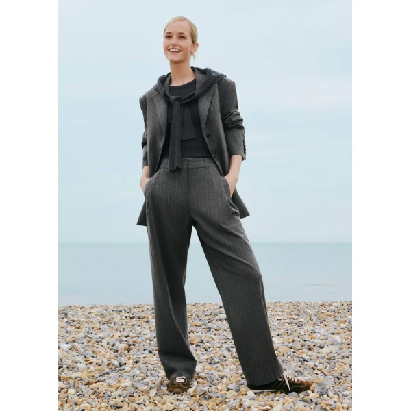 Me and Em Clever Pant – luxury British Brown in Me and Em exclusively at Luxury Shoes 