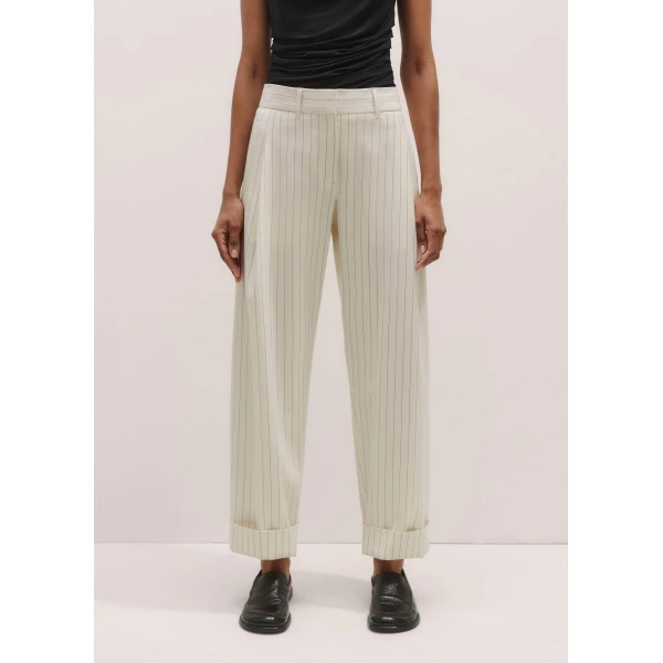 Me and Em Clever Pant – luxury British Ivory in Me and Em exclusively at Luxury Shoes 