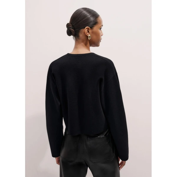 Me and Em Cocktail Cardigan – luxury British Black in Me and Em exclusively at Luxury Shoes 