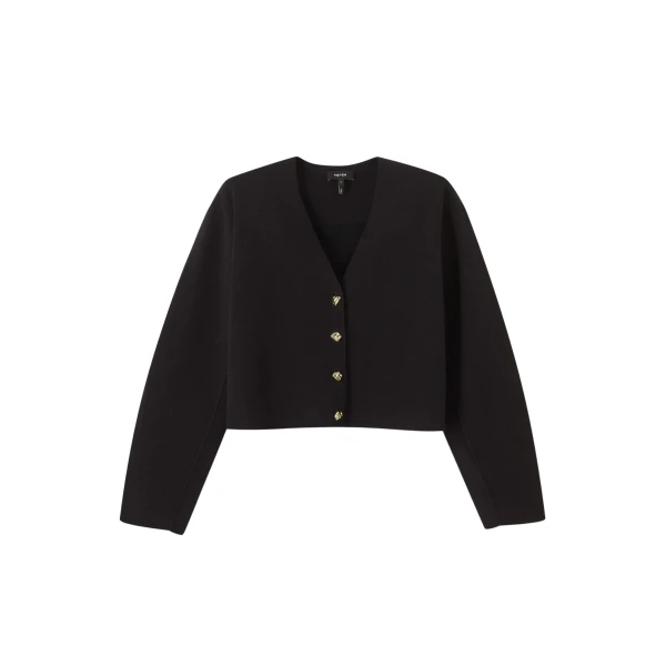 Me and Em Cocktail Cardigan – luxury British Black in Me and Em exclusively at Luxury Shoes 