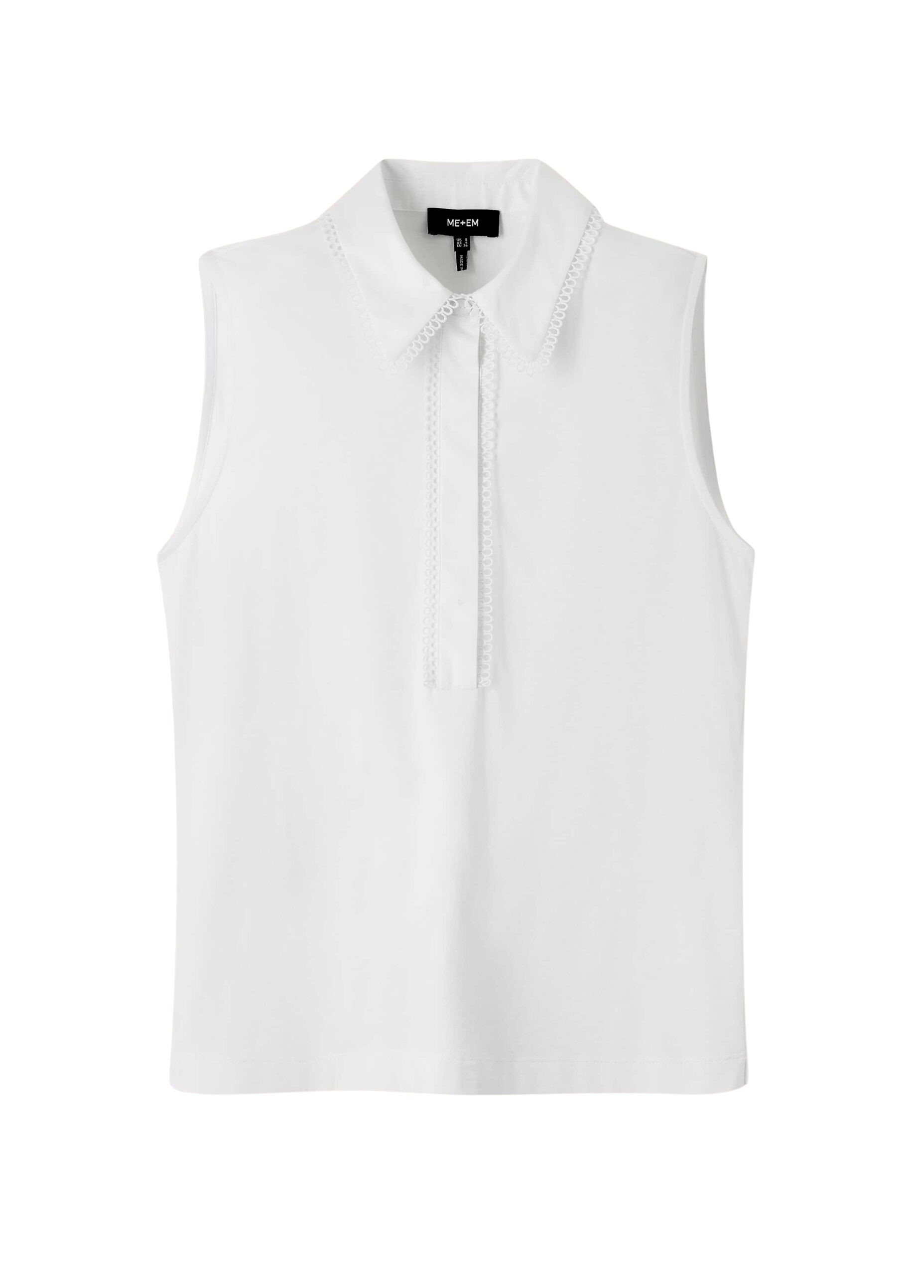 Me and Em Collared Layering Tank Top