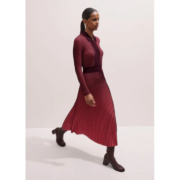 Me + Em Collared Maxi Dress – luxury British Pink in Me and Em exclusively at Luxury Shoes 