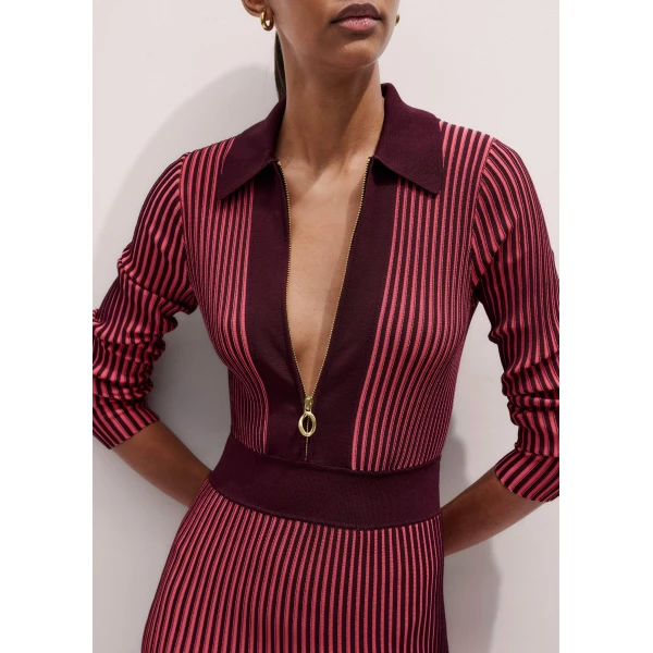 Me and Em Collared Maxi Dress – luxury British Pink in Me and Em exclusively at Luxury Shoes 